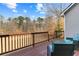 Spacious outdoor deck featuring furniture for lounging and relaxing outdoors at 1452 Redwine Rd, Fayetteville, GA 30215