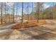 Spacious driveway leading to a beautiful home surrounded by trees at 1452 Redwine Rd, Fayetteville, GA 30215