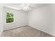 Clean bedroom featuring neutral carpet and one window with natural light at 2855 Lamer Trce, Marietta, GA 30066