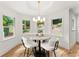 Charming breakfast nook bathed in natural light with views of lush greenery at 2855 Lamer Trce, Marietta, GA 30066