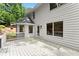 A white wooden deck features views of lush greenery at 2855 Lamer Trce, Marietta, GA 30066