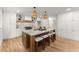 Open kitchen featuring a large island, stainless appliances, and ample cabinet space at 2855 Lamer Trce, Marietta, GA 30066