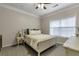 Inviting bedroom with neutral tones, comfortable bed, and window, creating a relaxing atmosphere at 1850 Cotillion Drive # 2118, Dunwoody, GA 30338