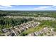 Stunning aerial view of a neighborhood with lush greenery and well-manicured lawns at 2050 Poplar Ridge Pl, Cumming, GA 30040