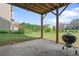 Outdoor patio featuring a grill, perfect for outdoor entertaining and enjoying the backyard at 2050 Poplar Ridge Pl, Cumming, GA 30040
