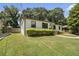 Well-manicured front yard with lush green lawn and mature landscaping at 3135 Bluebird Ln, Decatur, GA 30032