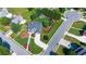 Aerial view of the home showcasing its location, spacious yard, and neighborhood at 3804 Bay Orchard Lane, Loganville, GA 30052