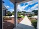 View of front yard and street from the front porch of this lovely home at 3804 Bay Orchard Lane, Loganville, GA 30052