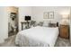 Cozy bedroom featuring a work desk and an adjacent bathroom for added convenience at 2016 Bixby Byway Se Dr, Atlanta, GA 30317