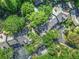 Scenic aerial view of homes surrounded by lush green trees and landscaping at 470 Ansley Walk Ne Ter, Atlanta, GA 30309