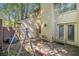 Outdoor space with a patio, a bird bath, a swing, and an attached garage at 1272 Whitlock Ridge Drive Sw Dr, Marietta, GA 30064