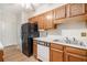 Cozy kitchen with cabinets, sink, and modern appliances at 1272 Whitlock Ridge Drive Sw Dr, Marietta, GA 30064