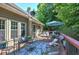 Inviting back deck with comfortable seating, perfect for outdoor relaxation and entertaining at 263 Bennett Farms Trl, Acworth, GA 30102