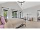 Bright and airy main bedroom with scenic views and comfortable seating at 504 Telfair Park, Peachtree City, GA 30269