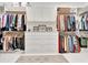 Organized walk-in closet with custom shelving, drawers, and ample storage space at 504 Telfair Park, Peachtree City, GA 30269