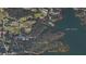 Aerial view of the property location near Lake Lanier and the Park Trails Area at 5870 Shadewater Dr. Dr, Cumming, GA 30041