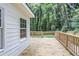 Spacious wooden back deck, perfect for outdoor entertaining and relaxation at 911 Oakland Sw Dr, Atlanta, GA 30310