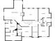 Second floor plan of the home showing the primary bedroom, walk-in closets and additional bedrooms at 511 Millwood Ct, Canton, GA 30114