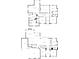 Floor plans of the first and second floors showing the layout and flow of the entire home at 511 Millwood Ct, Canton, GA 30114
