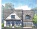 Charming new construction home showcasing a blend of modern design and classic architectural elements at 5305 Memento Trace, Cumming, GA 30040