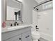 Bathroom featuring modern fixtures and a bright vanity at 4955 Day Lily Nw Way, Acworth, GA 30102