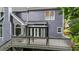 Large deck area perfect for outdoor entertaining with a covered patio at 4955 Day Lily Nw Way, Acworth, GA 30102