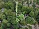 Aerial view of a home secluded behind a dense tree line at 80 Stratford Ne Pl, Atlanta, GA 30342