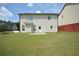 Spacious backyard with a well-kept lawn, offering plenty of room for recreation and outdoor enjoyment at 829 Still Hill Ln, Lawrenceville, GA 30045