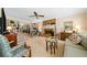 Spacious living room featuring a brick fireplace, built-in shelving and plush carpeting at 3120 Henderson Walk, Atlanta, GA 30340