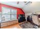 Bonus room featuring hardwood floors, built-in window seating, and an aquarium at 1461 Radstone Dr, Lawrenceville, GA 30044