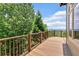 Outdoor living space showing a spacious deck with scenic views of the surrounding landscape at 52 Waterside Se Dr, Cartersville, GA 30121