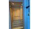 Modern elevator with safety accordion gate and call box offers convenience in luxury home at 1812 Hunters Gln, Marietta, GA 30062