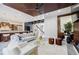 Spacious living room with contemporary design flowing into dining area and kitchen at 1812 Hunters Gln, Marietta, GA 30062