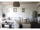 Cozy living room with decorative wall paneling, plush sofa, and stylish decor at 711 Cosmopolitan Dr # 413, Atlanta, GA 30324