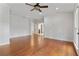 Spacious bedroom featuring hardwood floors and ensuite access at 2697 N Thompson Ne Rd, Atlanta, GA 30319