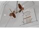 Unique ceiling fan fixture mounted to the vaulted ceilings at 2697 N Thompson Ne Rd, Atlanta, GA 30319