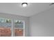 Bedroom with views to backyard at 4830 Briscoe Dr, Cumming, GA 30028
