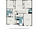 Detailed floor plan showcasing the layout of bedrooms, bathrooms, and common areas in the home at 7814 Messina Ct, Lithia Springs, GA 30122