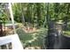 Aerial view of backyard with pool, playhouse, and trampoline, creating the perfect space at 3227 Due West Rd, Dallas, GA 30157
