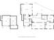 Combined floor plan featuring the upper and lower levels, including garage, living spaces, and bedrooms at 747 Channing Nw Dr, Atlanta, GA 30318