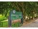 A view of the Channing Valley Park sign in the city of Atlanta at 747 Channing Nw Dr, Atlanta, GA 30318