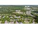 Aerial view of neighborhood with schools Hillside Elementary and Centennial High, located near 175 Centennial Trace at 175 Centennial Trce, Roswell, GA 30076