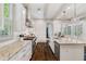 Gourmet kitchen with stainless steel appliances, granite countertops, and ample cabinet space at 175 Centennial Trce, Roswell, GA 30076