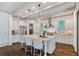 Beautiful kitchen with granite countertops, stainless steel appliances, and a central island with seating at 175 Centennial Trce, Roswell, GA 30076