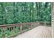 Spacious wooden deck with beautiful nature views creating a serene outdoor retreat at 2528 Chimney Springs Dr, Marietta, GA 30062
