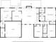 Detailed floor plan showcases the layout of the home, including bedrooms, bathrooms, and living areas at 2528 Chimney Springs Dr, Marietta, GA 30062