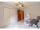 Neutral bedroom with large closet and view to the hallway at 2645 Holly Berry Trl, Snellville, GA 30039