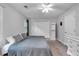 Bedroom with neutral carpet, a queen-size bed, and a closet at 3656 Ebenezer Rd, Marietta, GA 30066