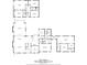 Complete floor plan of the house, showing both levels, dimensions, and total square footage at 3656 Ebenezer Rd, Marietta, GA 30066