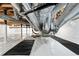 Crawl space featuring vapor barrier, insulation, and HVAC equipment at 4824 Dunwoody Station Dr, Atlanta, GA 30338